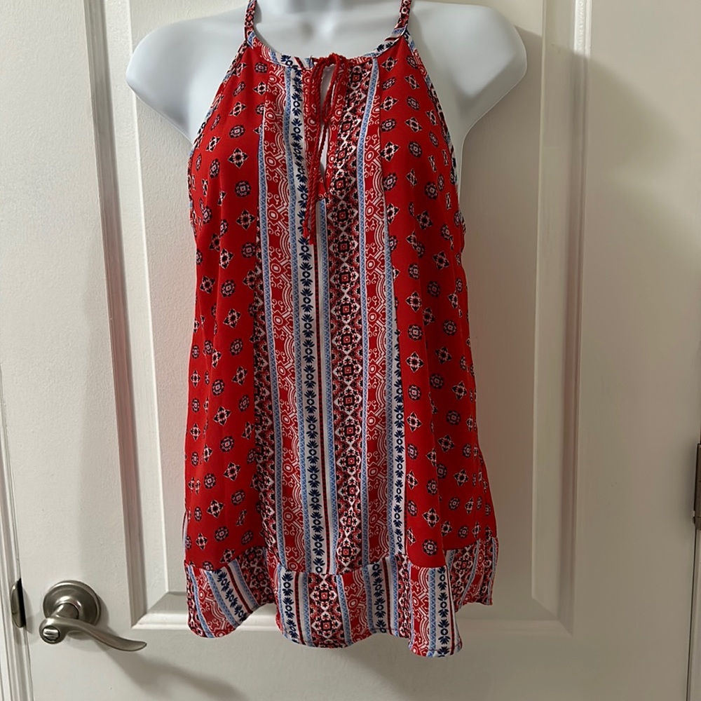 Pink Republic Summer top- multi color. Base color is orange